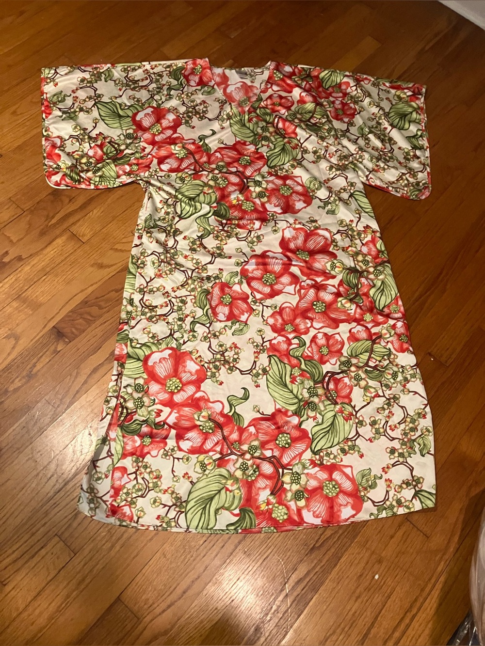 Natori silk like caftan